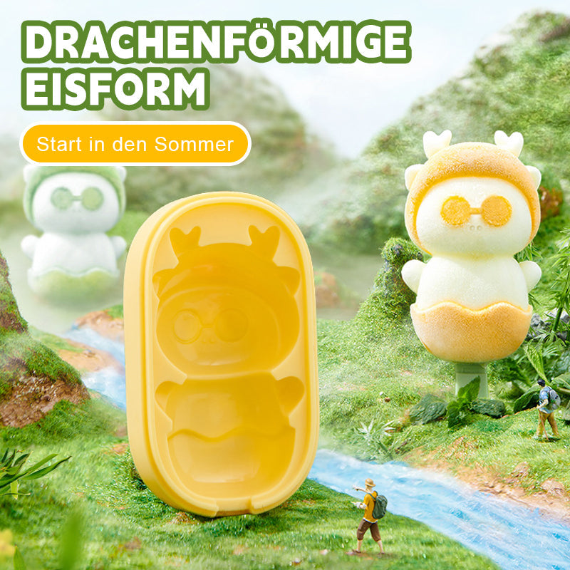 Drachenförmige Eisform