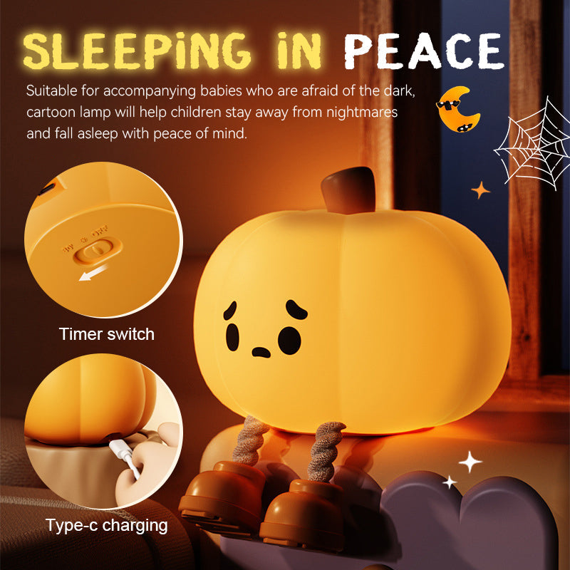 Cute Pumpkin Night Lamp