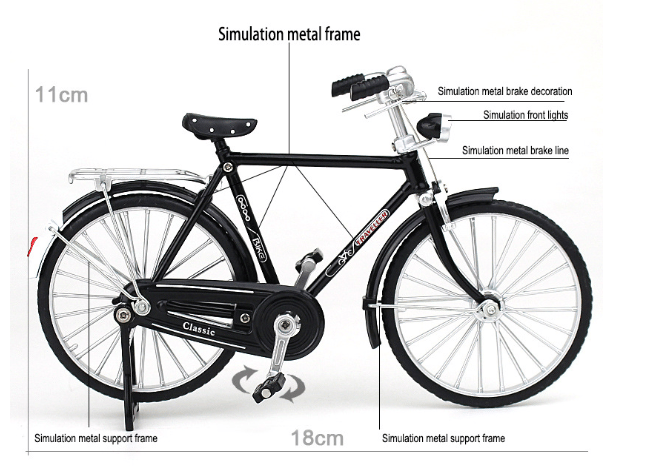 Blitzangebot 🔥 Fahrradmodell im Maßstab zum Selbermachen